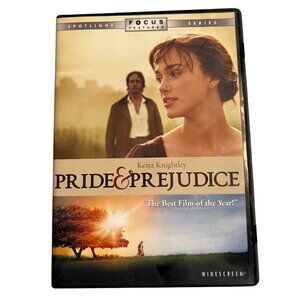 Pride & Prejudice 2005 DVD Widescreen Keira Knightley Matthew Macfadyen Pre-Owne